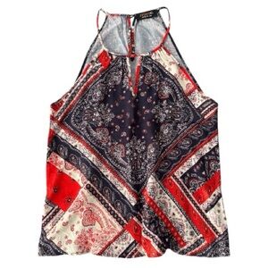 Renee C. Paisley Camisole Top